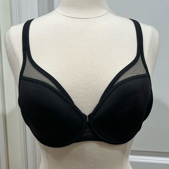 New! Maison Lejaby Bra Underwire Black Size 32D NWT - Picture 1 of 11